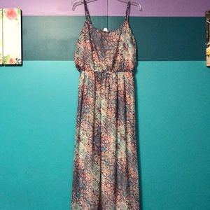 Spaghetti strap maxi dress